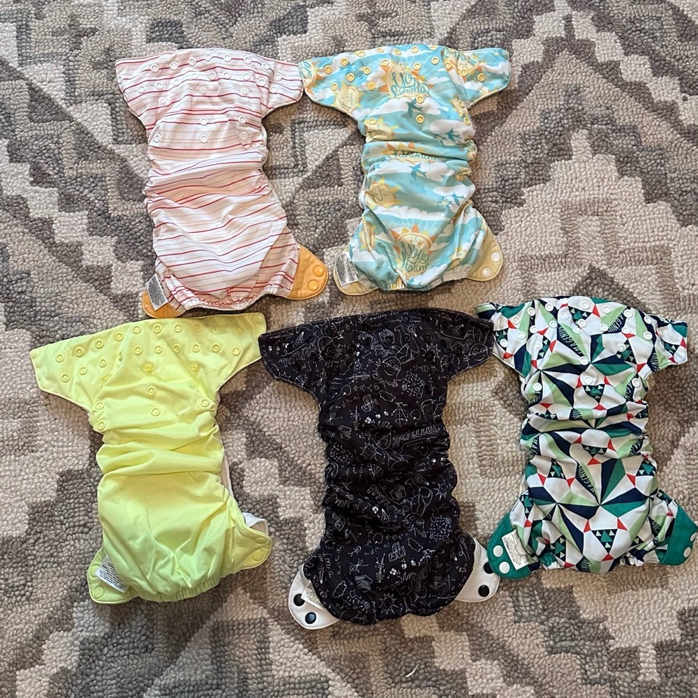 BumGenius Elemental Cloth Diapers set of 5